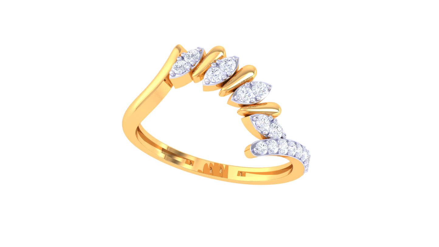 100.Bague en or 10K