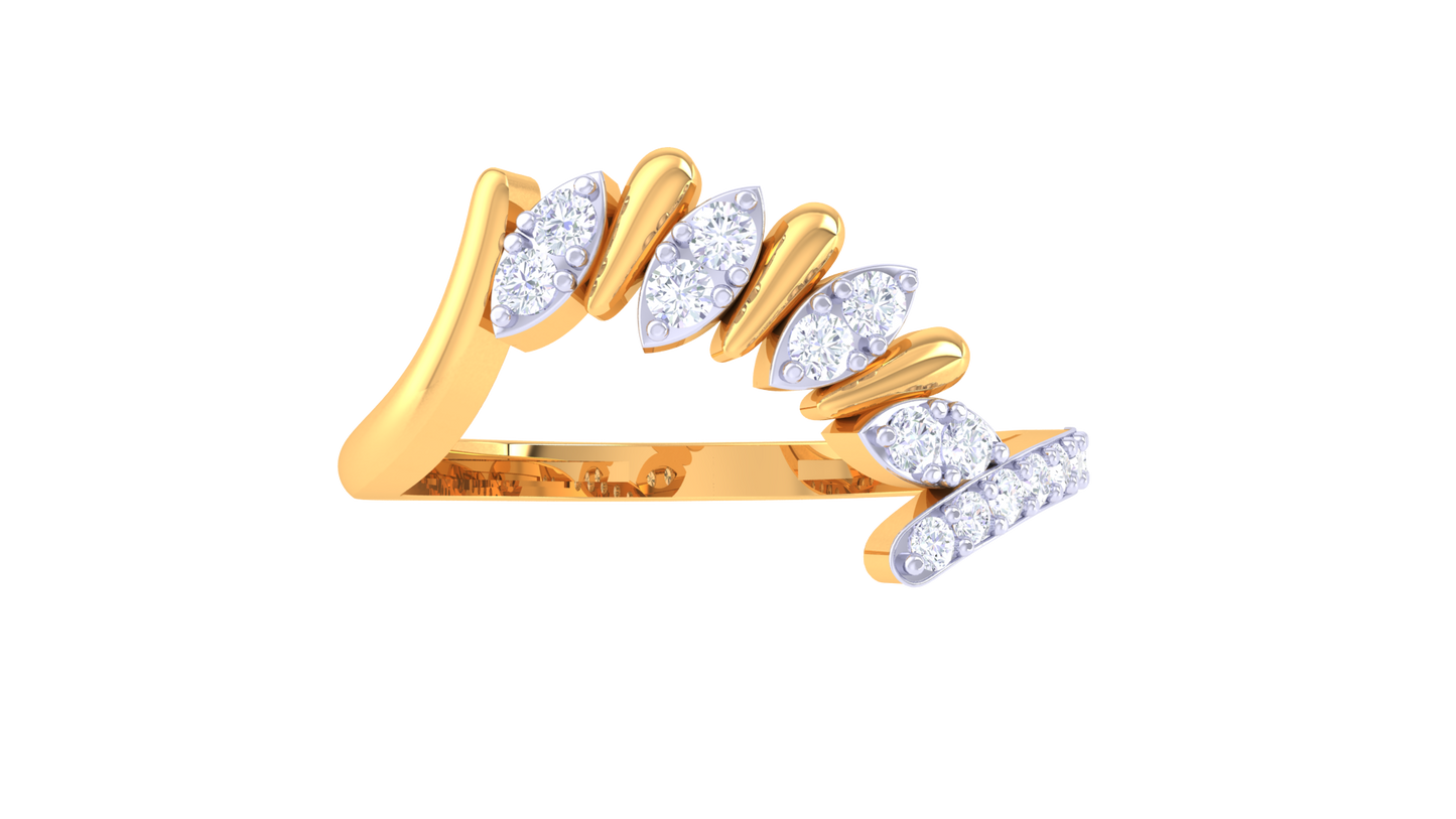 100.Bague en or 10K