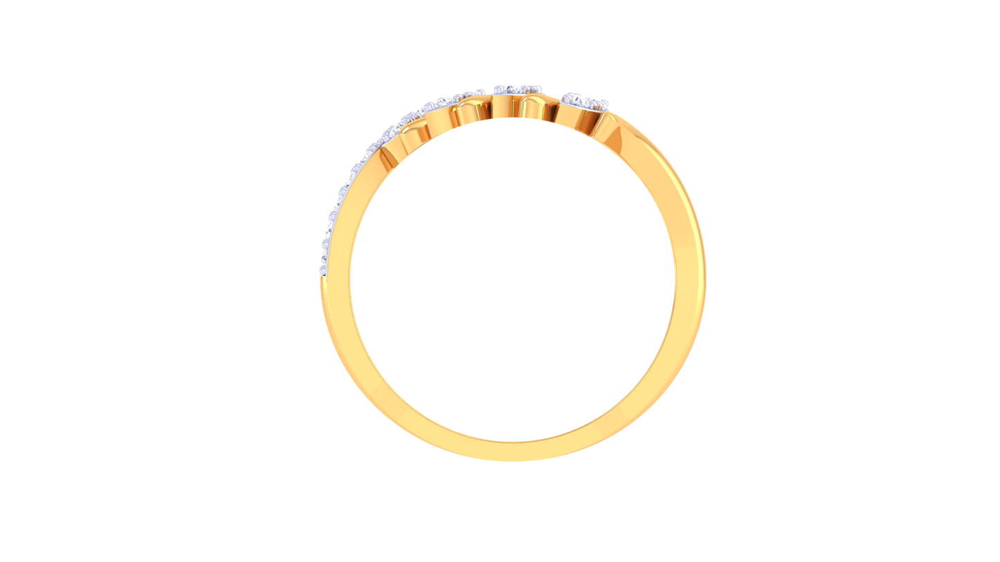 100.Bague en or 10K