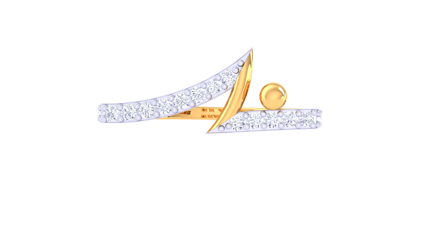 24.Bague en or 10K