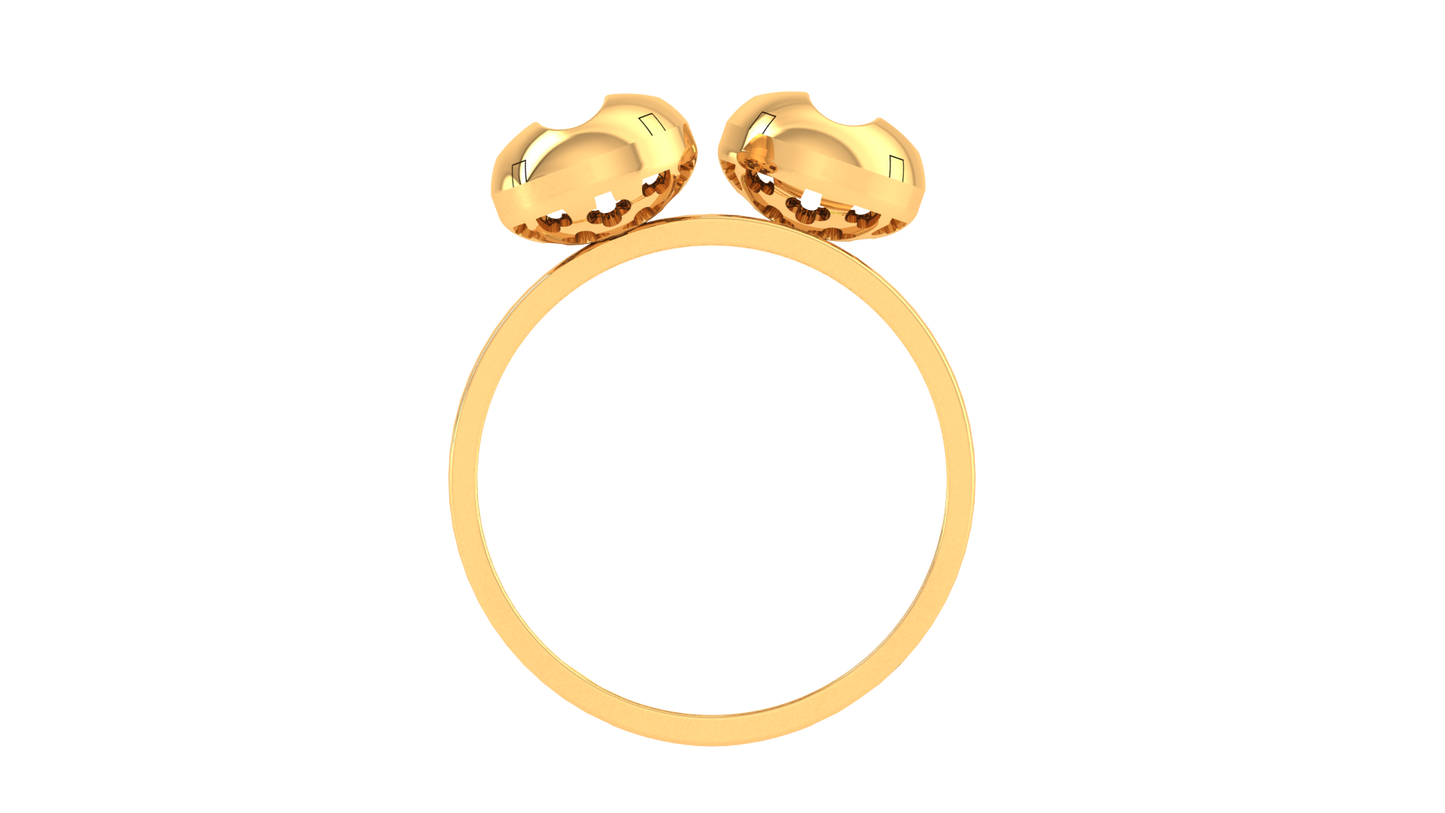46.Bague en or 10K