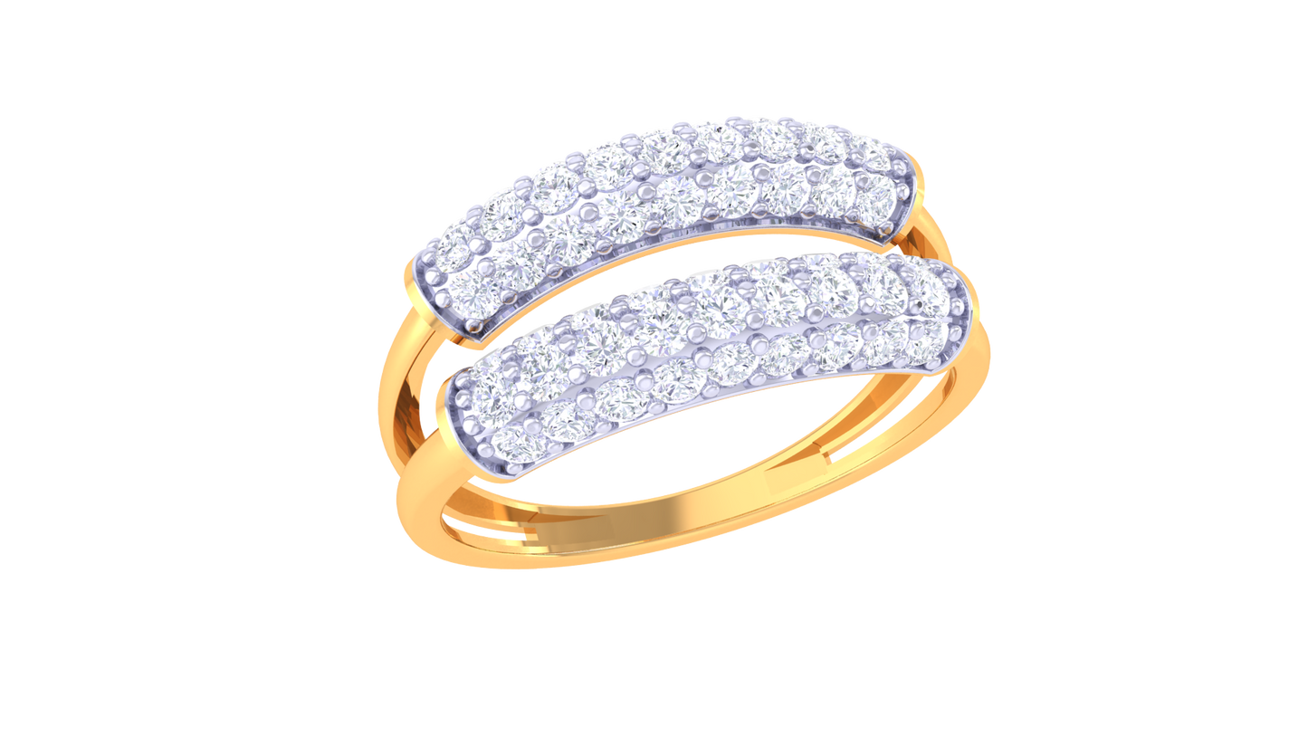 49.Bague en or 10K