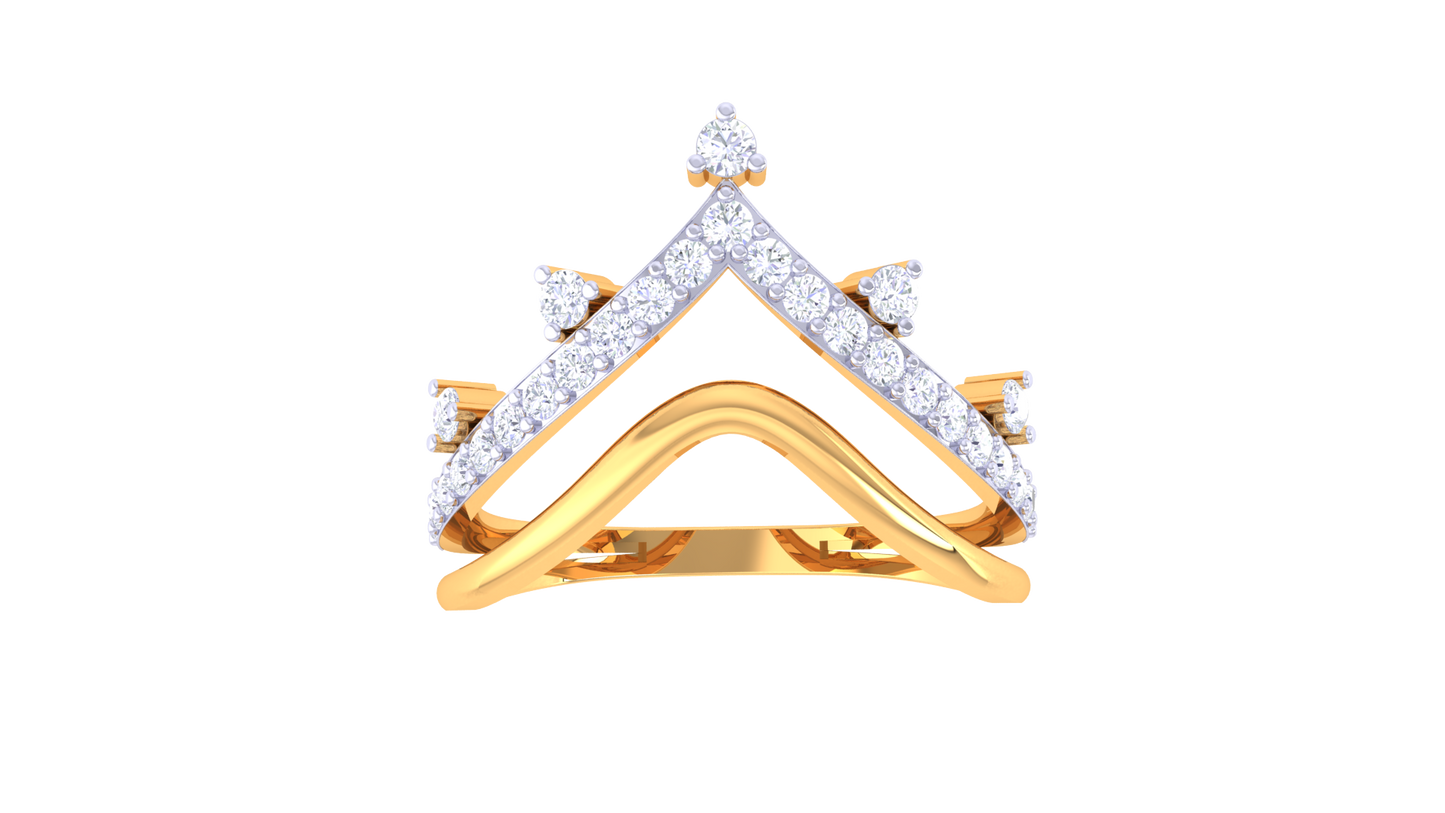 61.Bague en or 10K