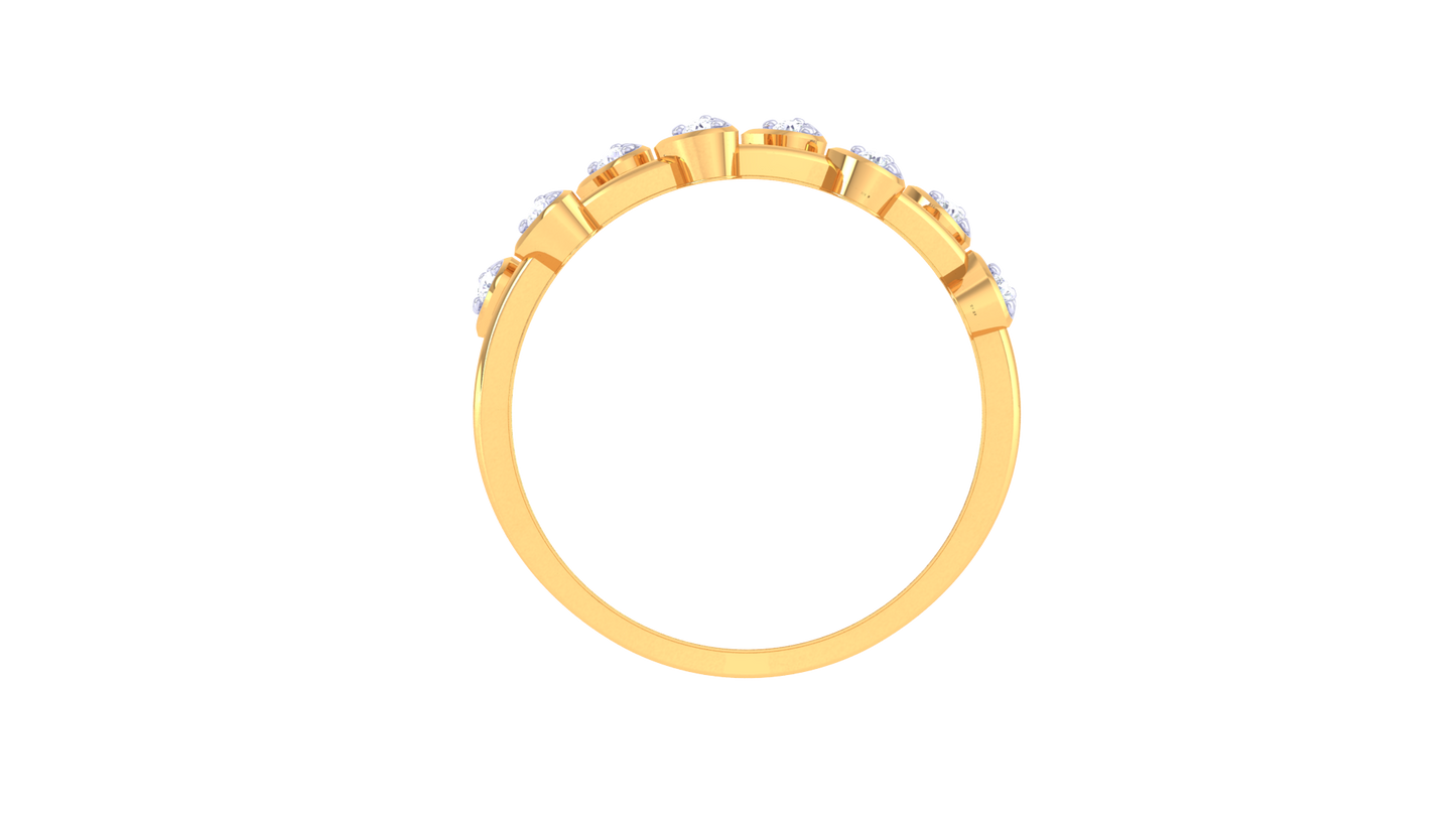 69.Bague en or 10K