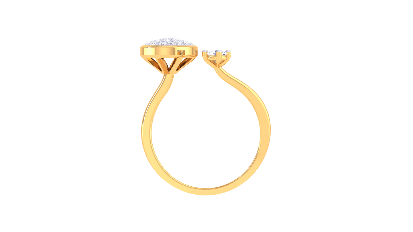 71.Bague en or 10K