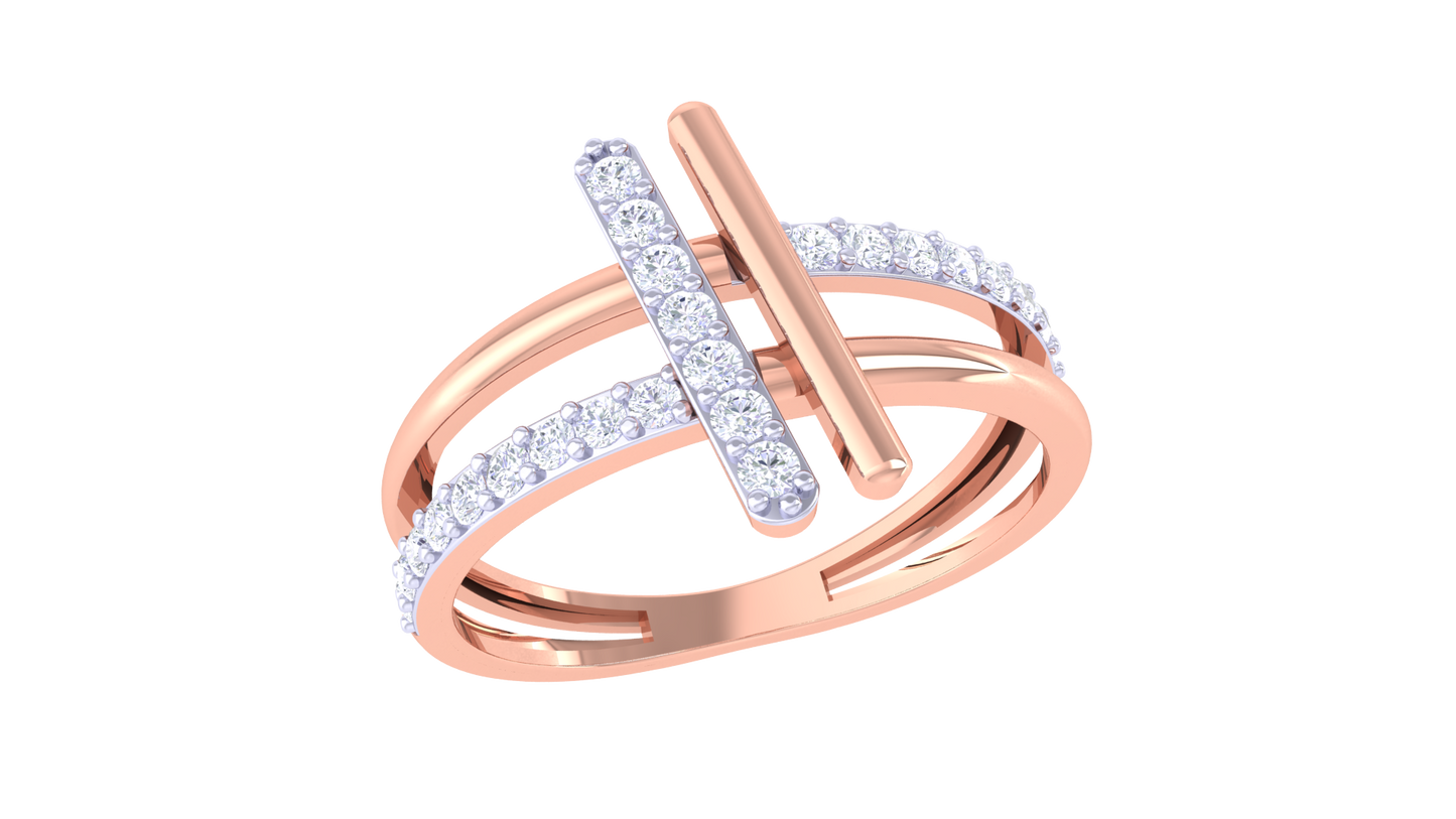 72.Bague en or 10K