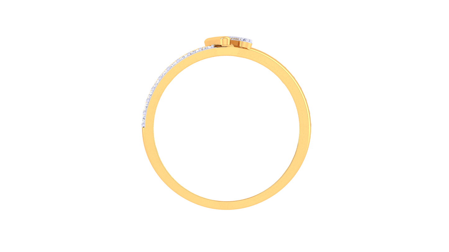 72.Bague en or 10K