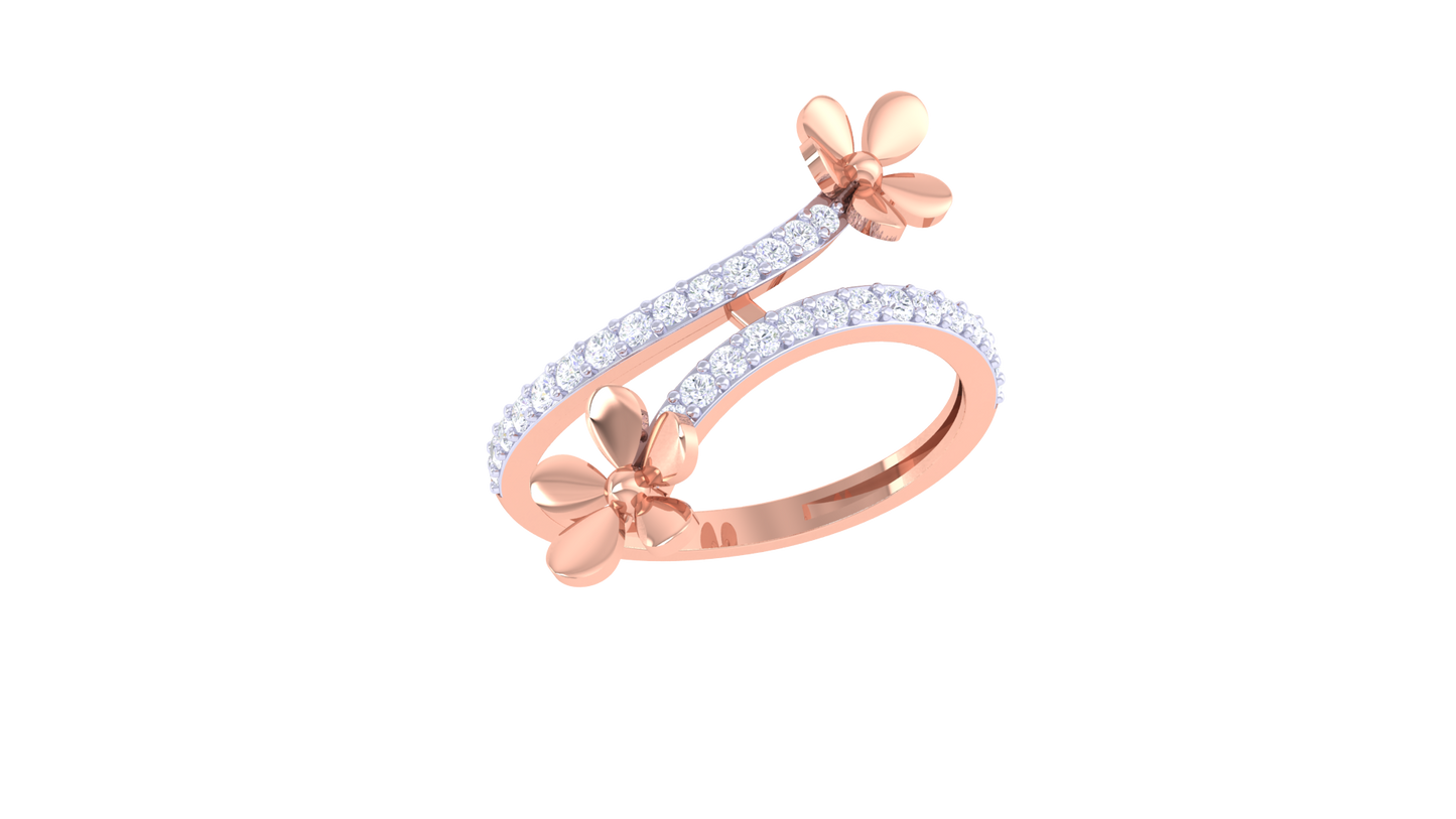 75.Bague en or 10K