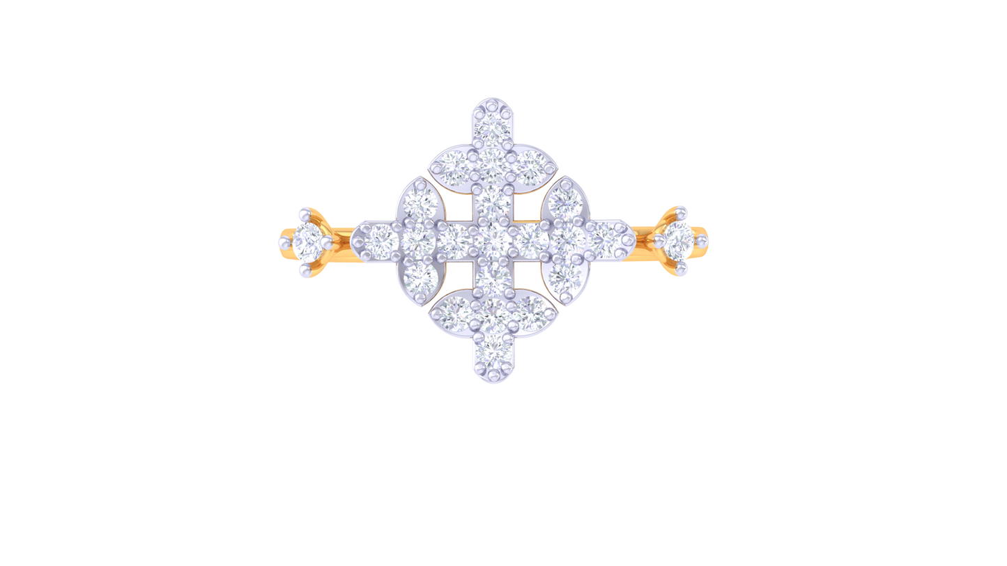 79.Bague en or 10K