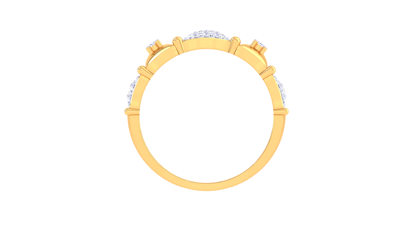 80.Bague en or 10K