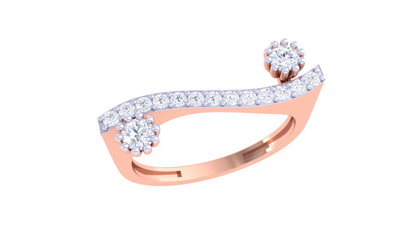 83.Bague en or 10K