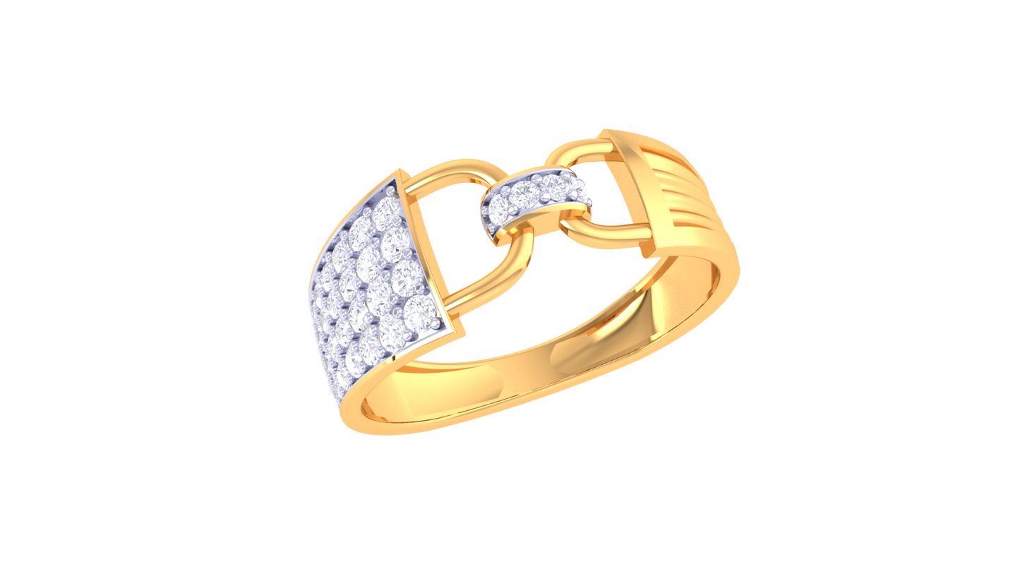 89.Bague en or 10K