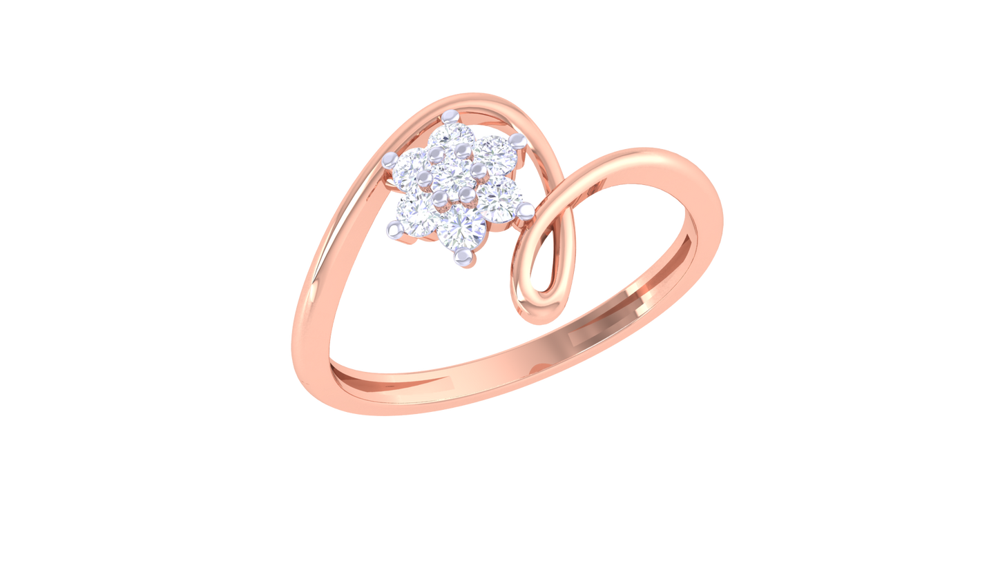 91.Bague en or 10K