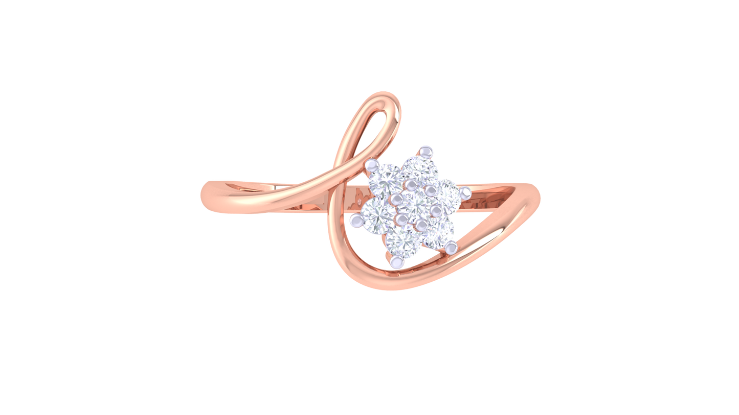 91.Bague en or 10K