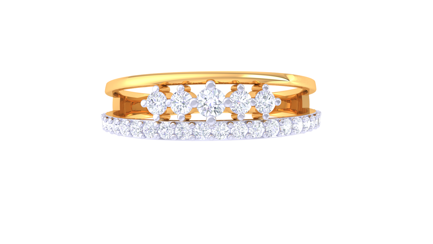 97.Bague en or 10K