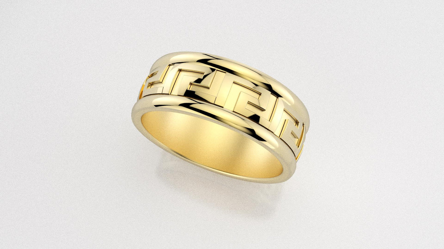 💍Jonc travaillé style Italien