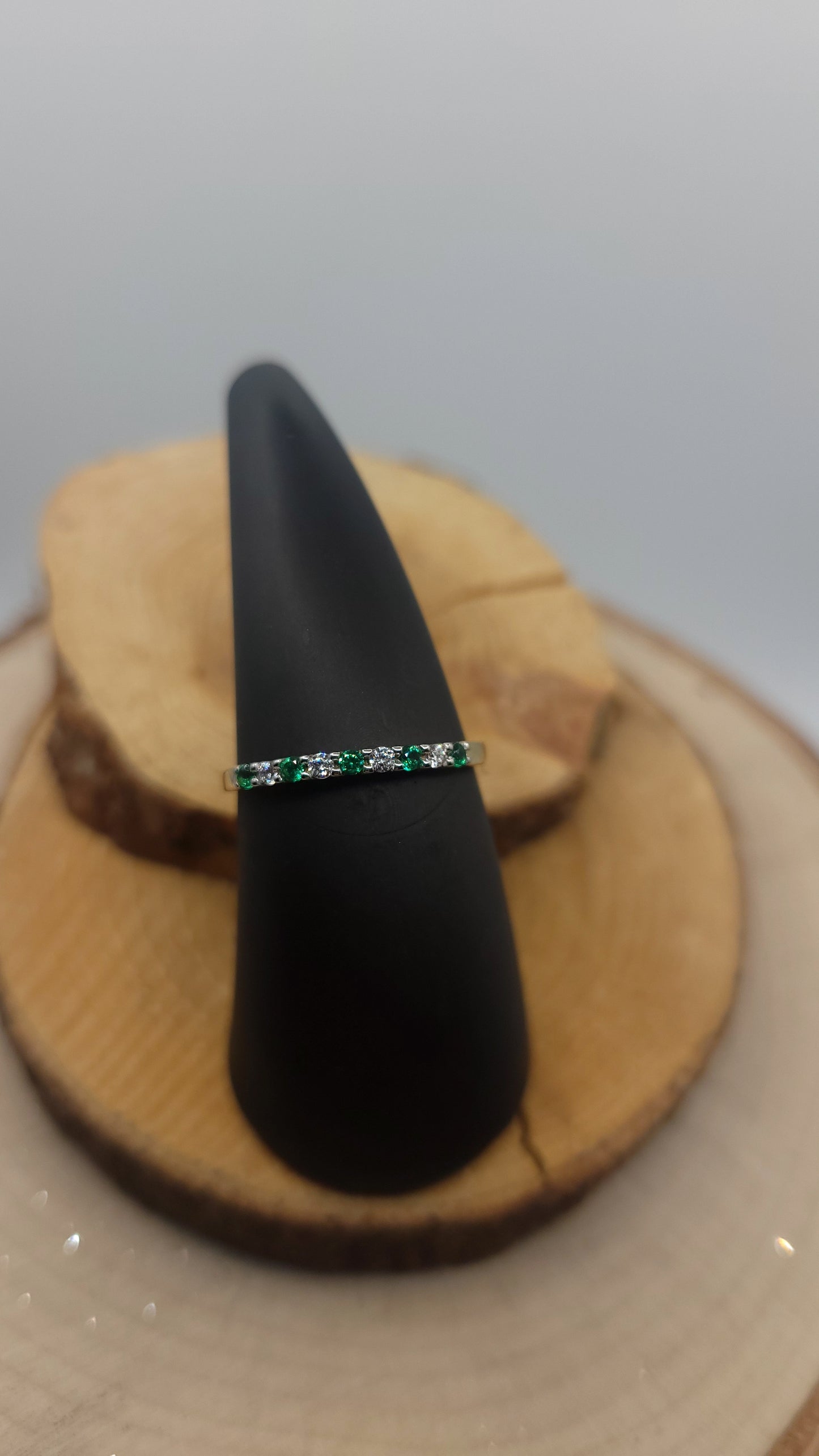✨️Bague Émeraude – Éclat Végétal, Charme Intemporel