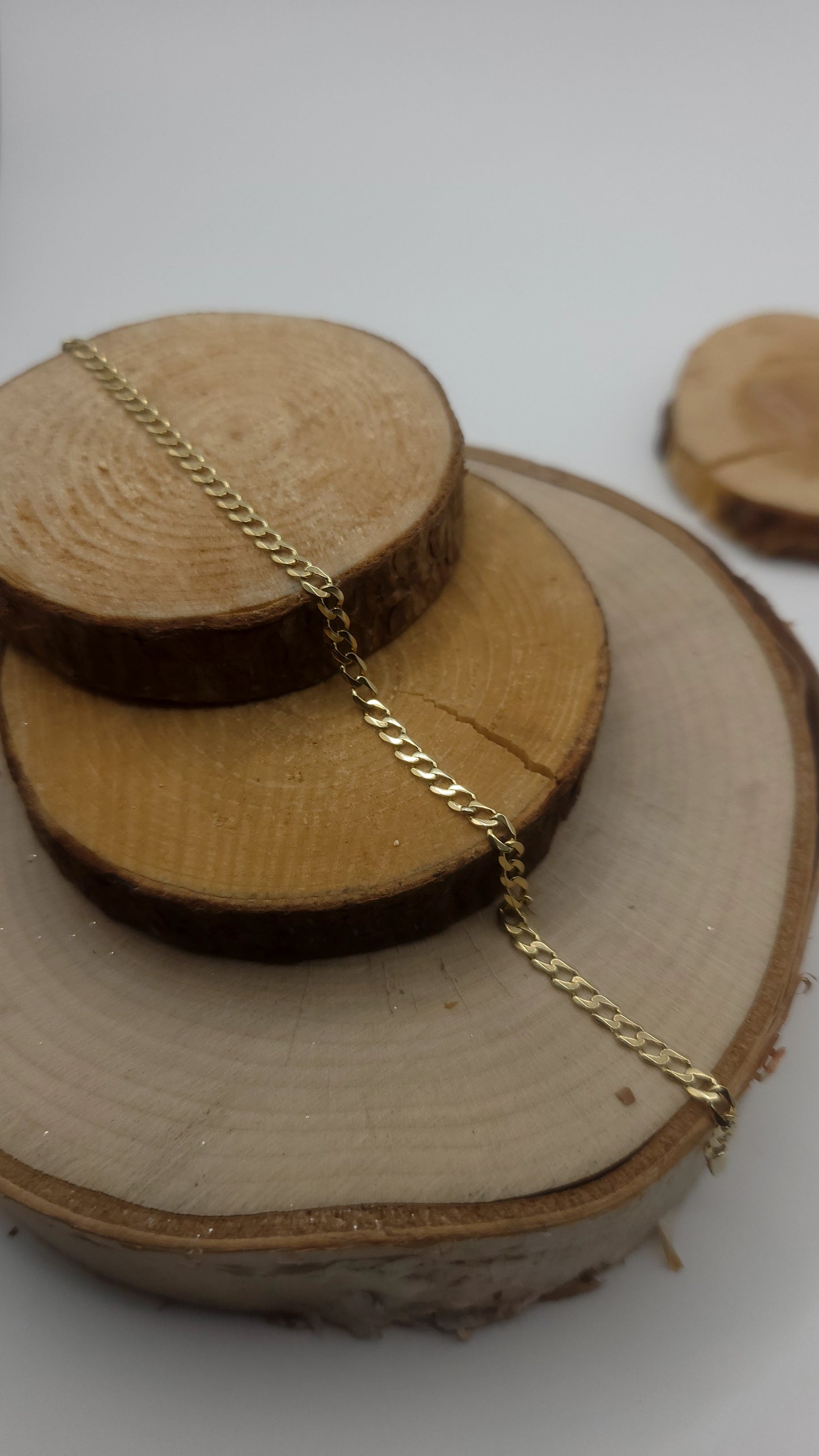 🔗Bracelet femme or jaune Gourmet 7"