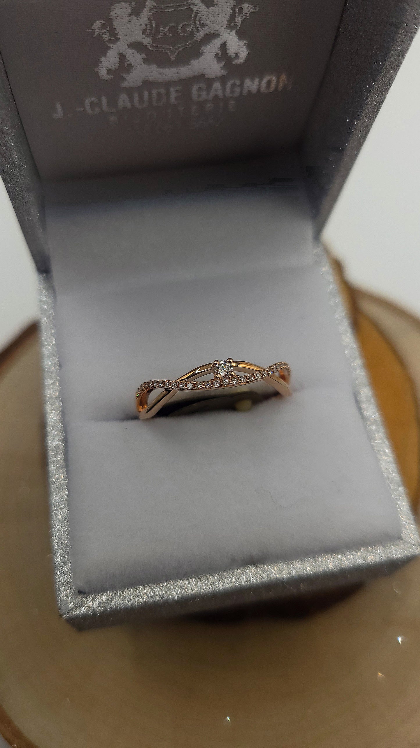 đź’ŤBague or Rose 14k