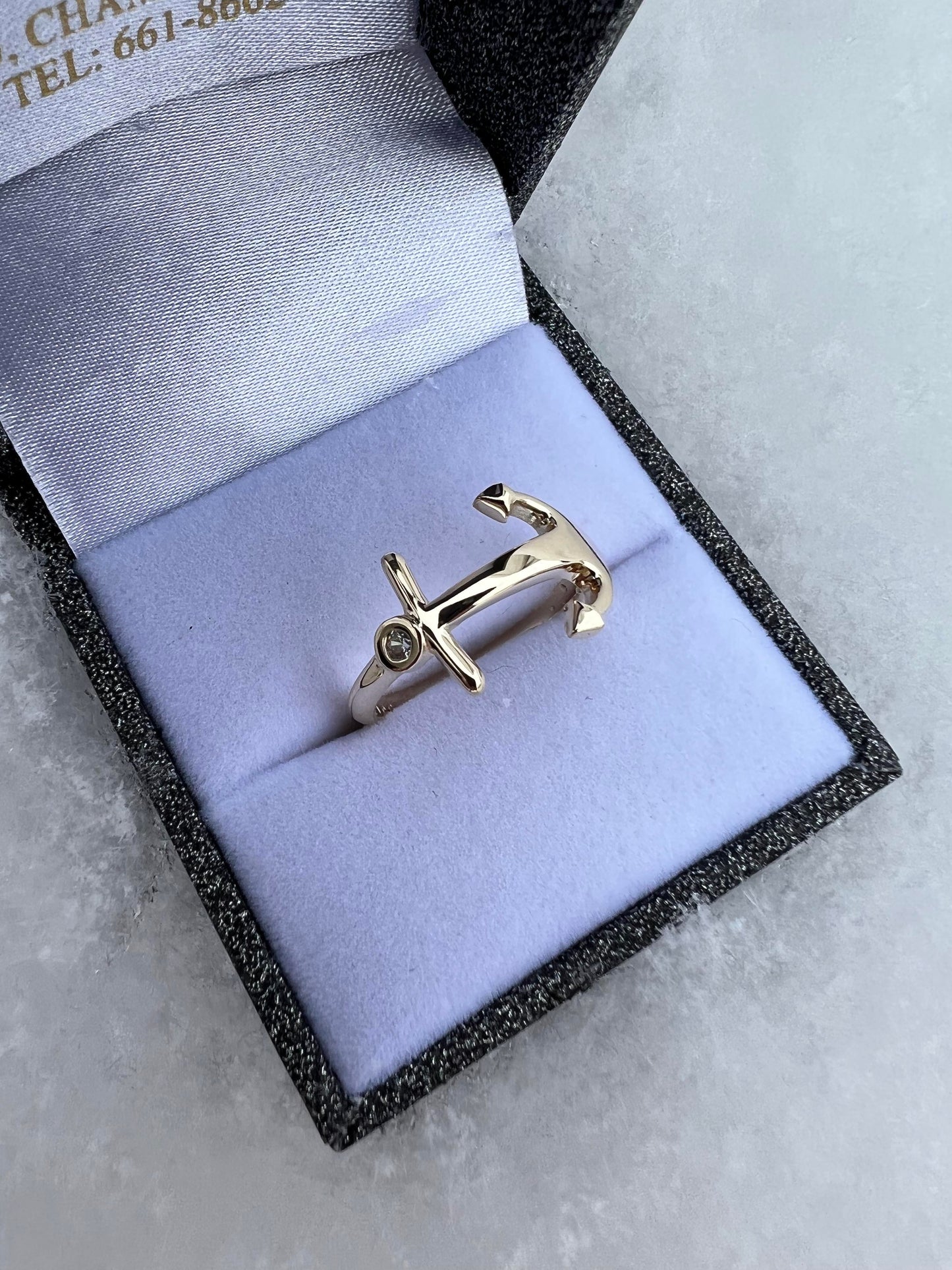Bague Ancre de bateau