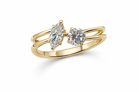 ✨️Bague duo complémentaire