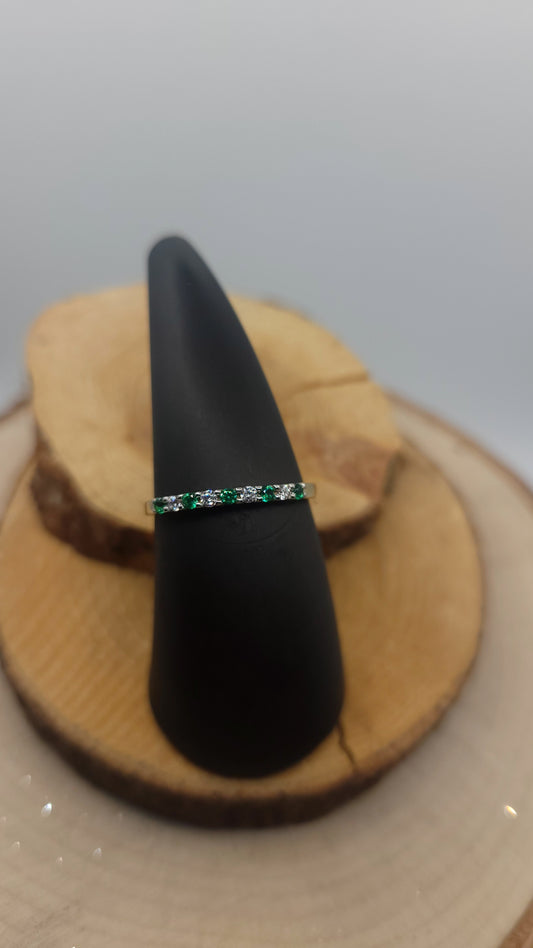 ✨️Bague Émeraude – Éclat Végétal, Charme Intemporel