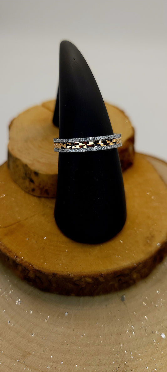 ✨️Bague Rosée — 56 Diamants & Or Rose 18k