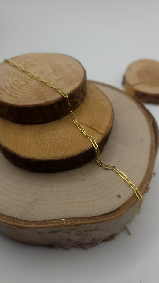 🔗Bracelet femme or jaune 6"