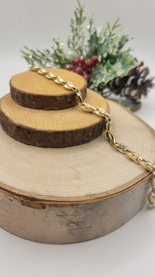 🔗𝐵𝑟𝑎𝑐𝑒𝑙𝑒𝑡 𝑐𝒉𝑎𝑖̂𝑛𝑒 𝑒𝑛 𝑜𝑟 10𝑘𝑡