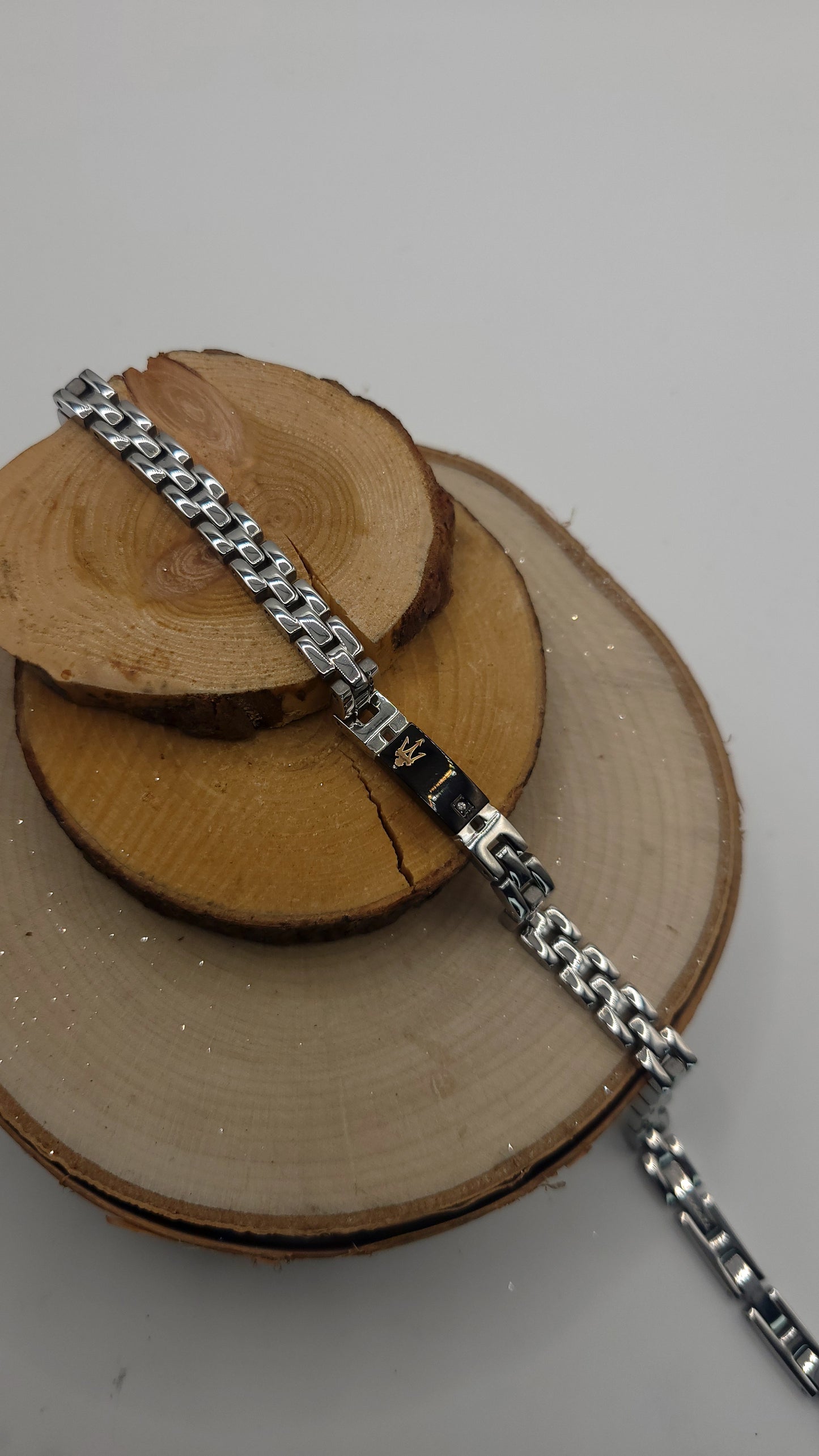 🔗Bracelet homme Maserati Diamants