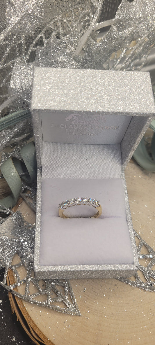 ✨️Bague Diamants Éternelle 14k