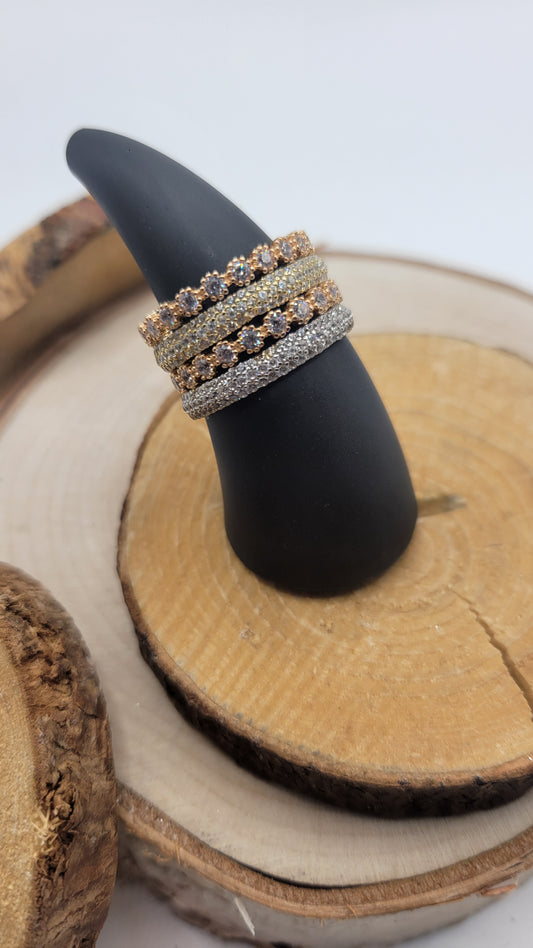 ✨️Bague princesse 10k 2 tons