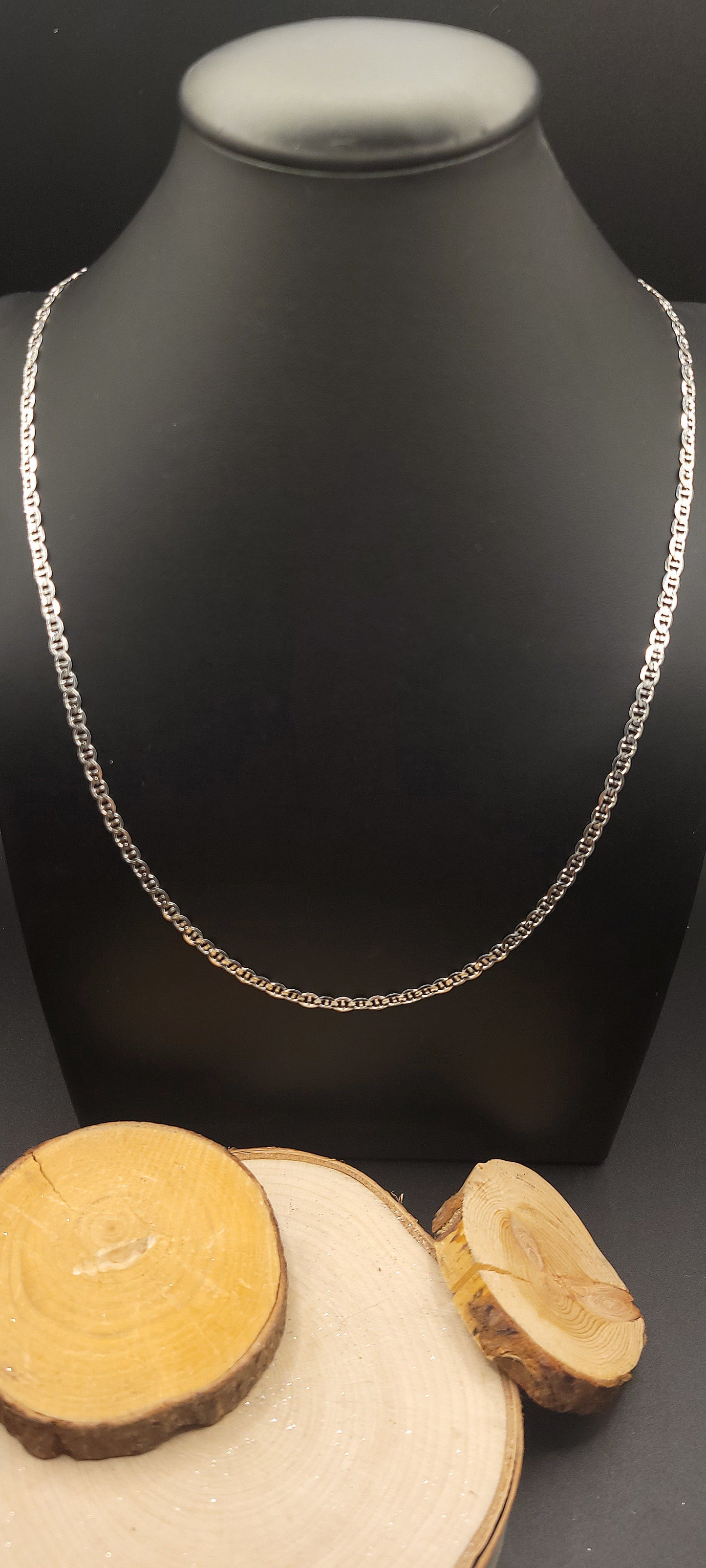 ⛓️Chaine en or blanc