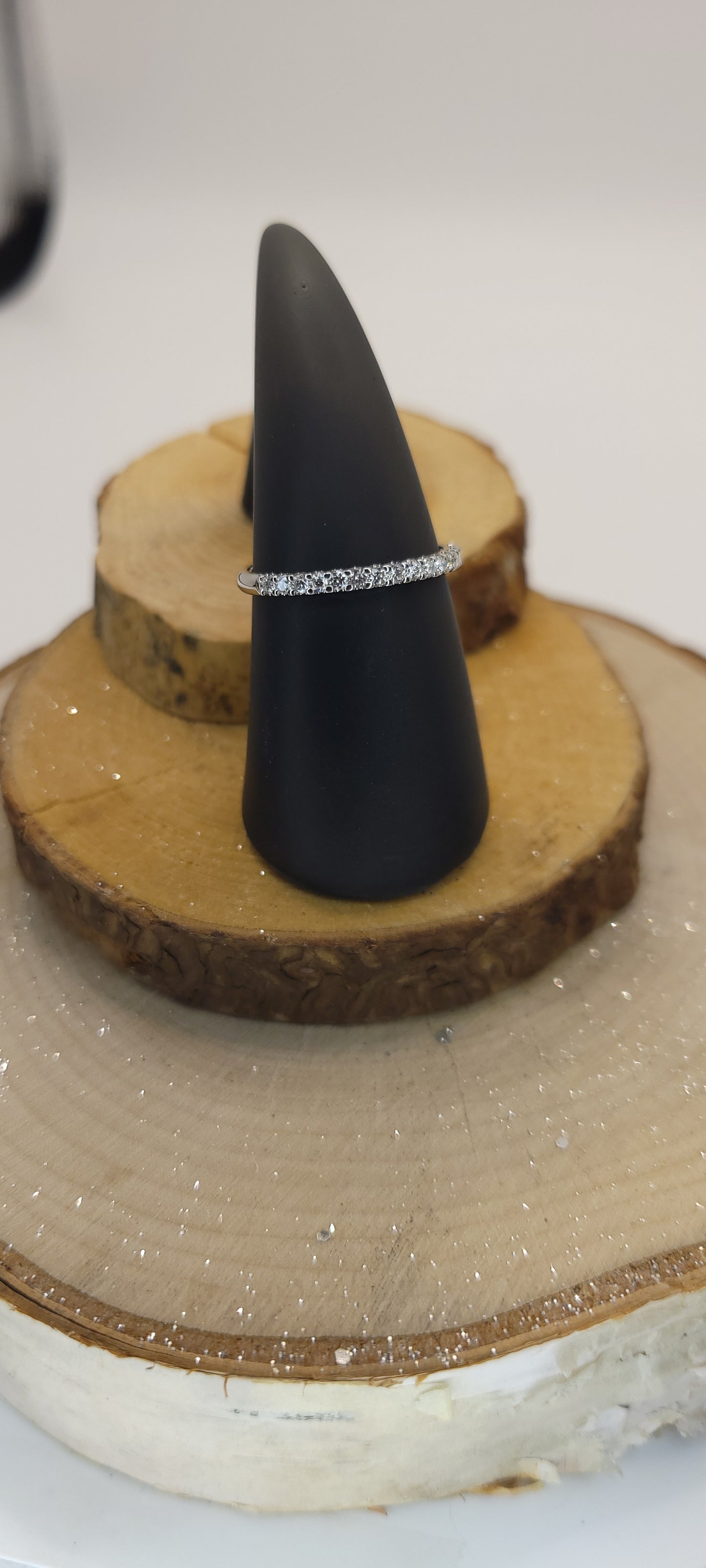 ✨️Bague Épure — 16 Diamants & Or Blanc 14k