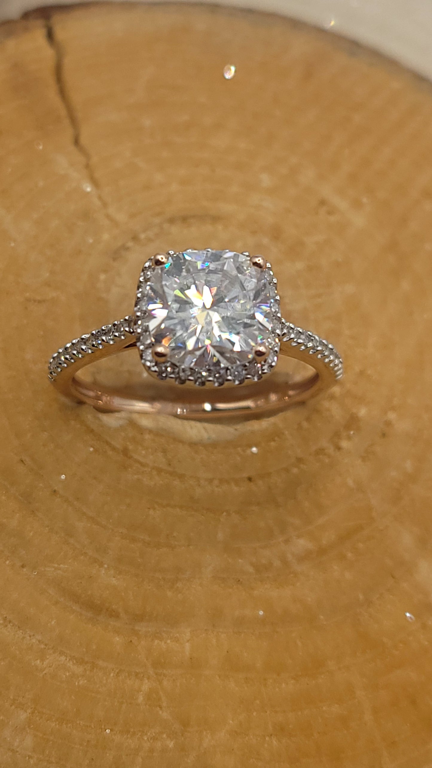 💍Bague or rose 14k