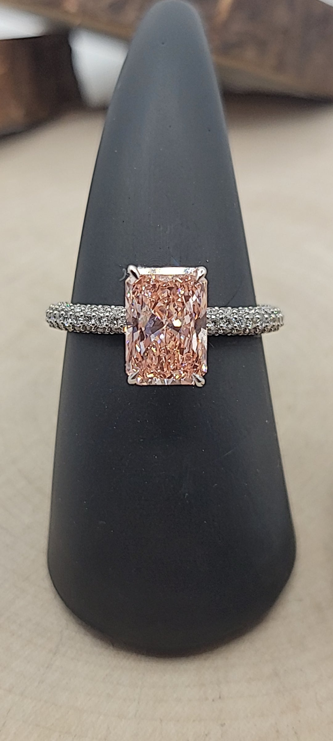 ✨️Bague en or blanc 14K & diamants de laboratoire