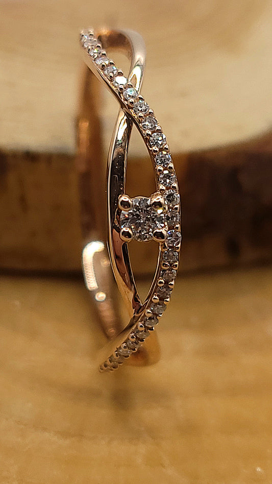 💍Bague or Rose 14k