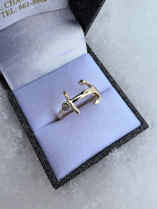 Bague Ancre de bateau